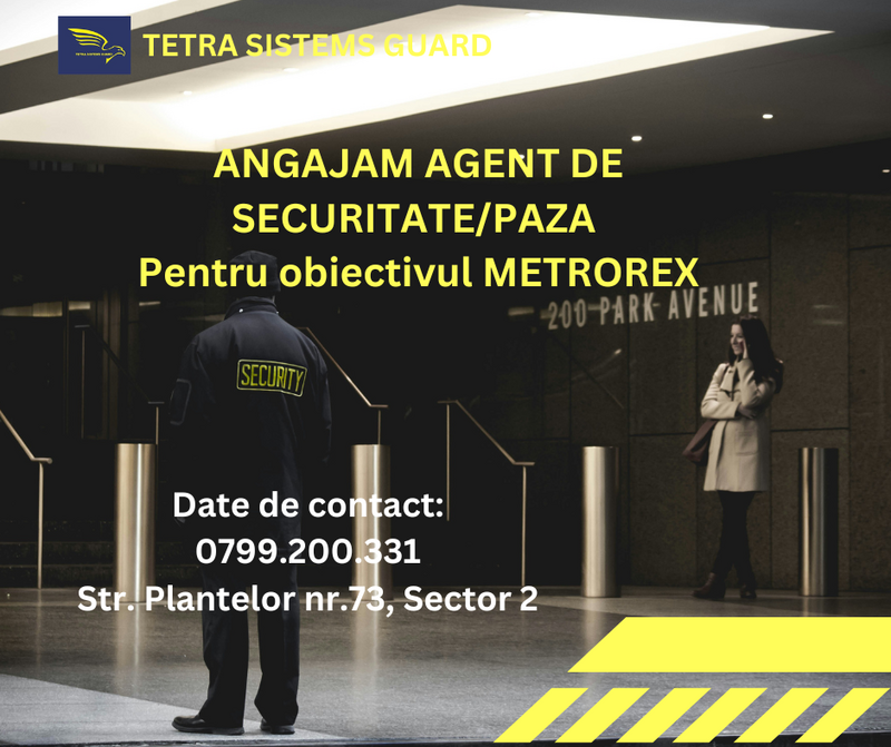 Agenti de paza/ securitate,